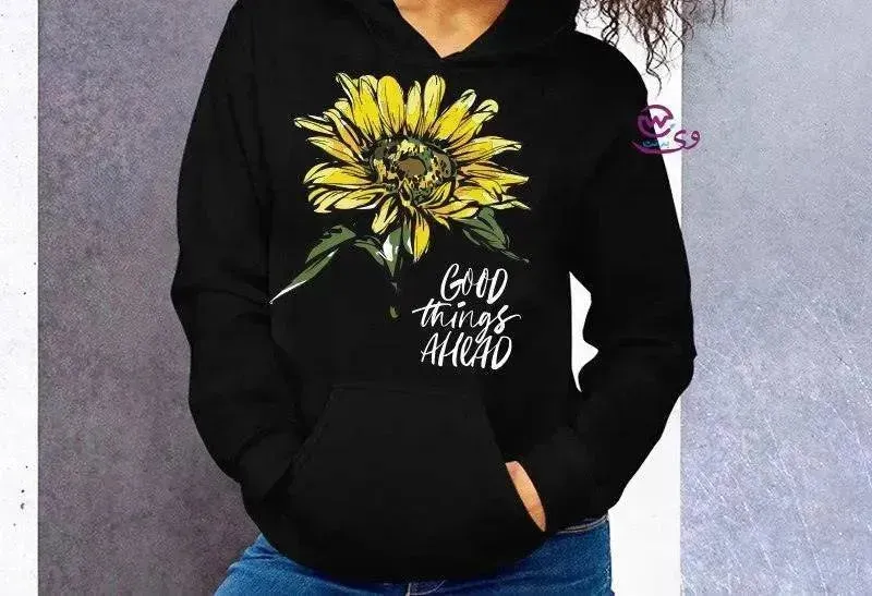 Adult Hoodies -Sunflower