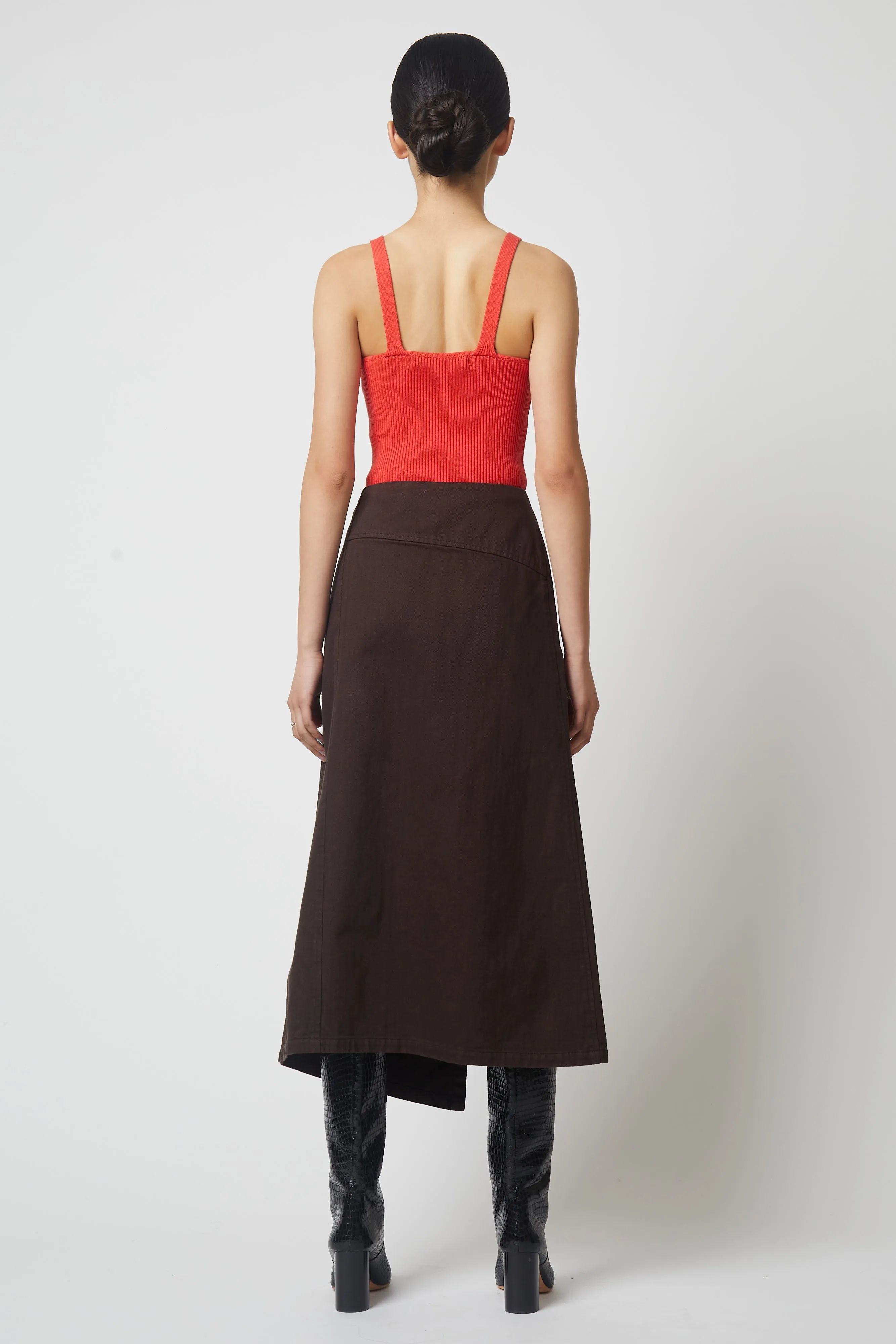 ASYMMETRICAL SKIRT