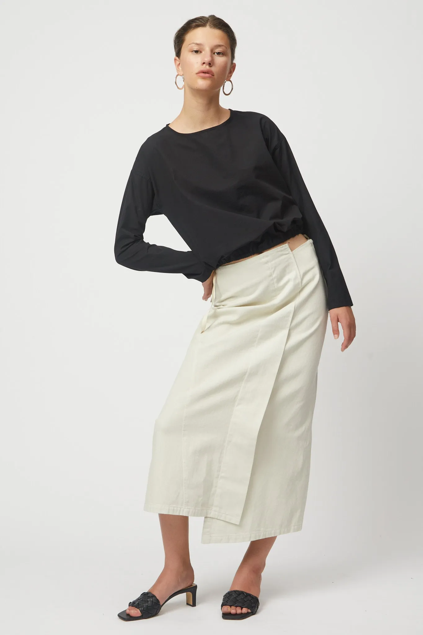 ASYMMETRICAL SKIRT