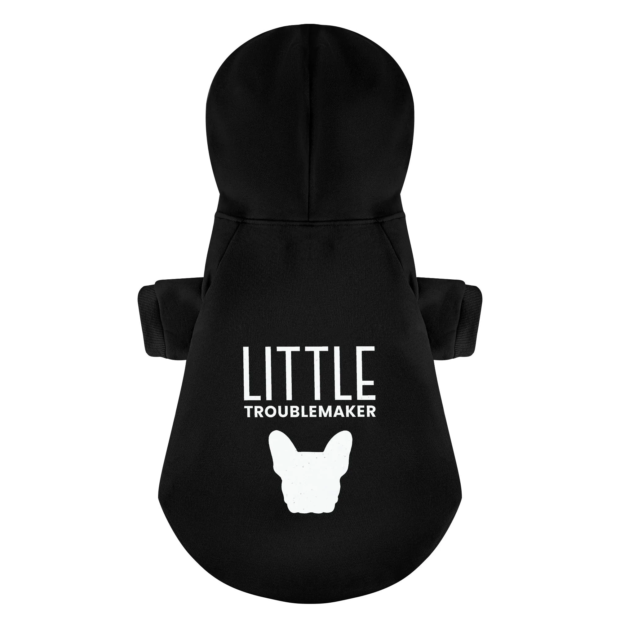 Big troublemaker and Little troublemaker - Matching French Bulldog Hoodies – Stylish, Cozy & Personalized!