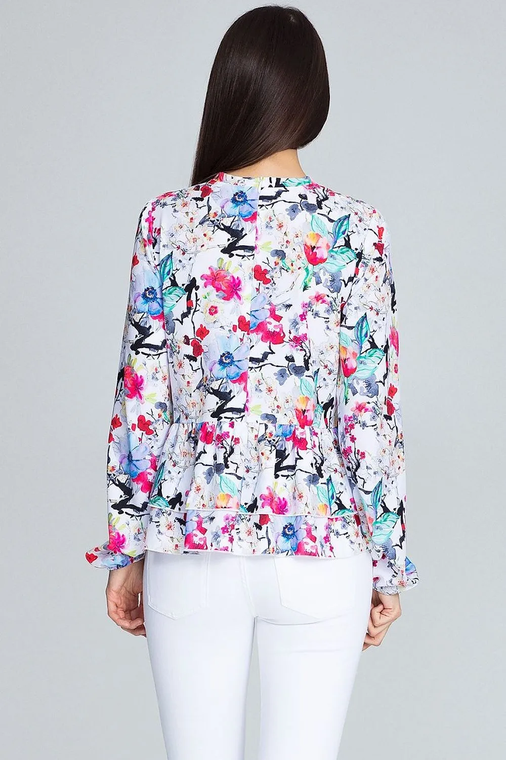 Chic Floral Print Blouse