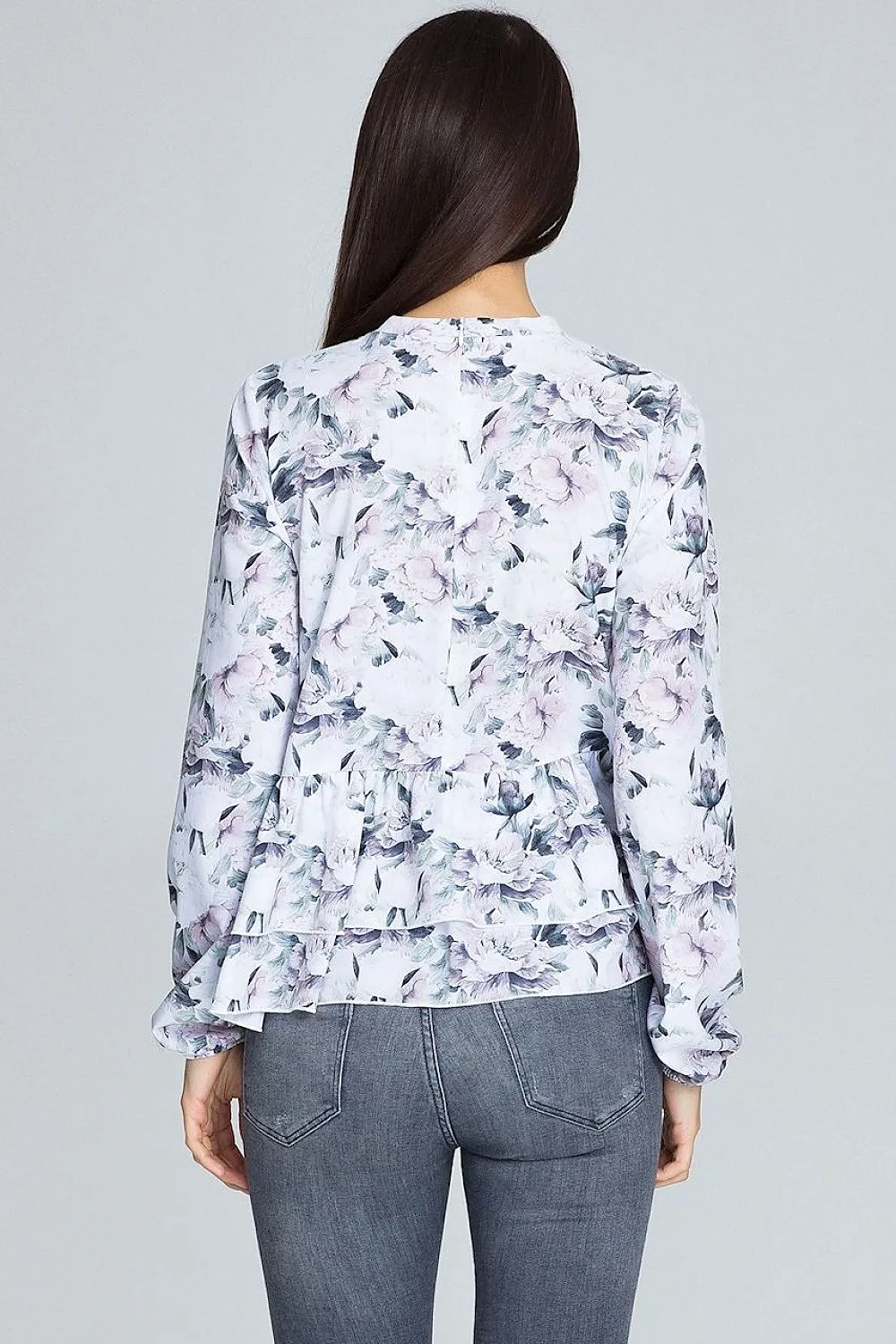 Chic Floral Print Blouse