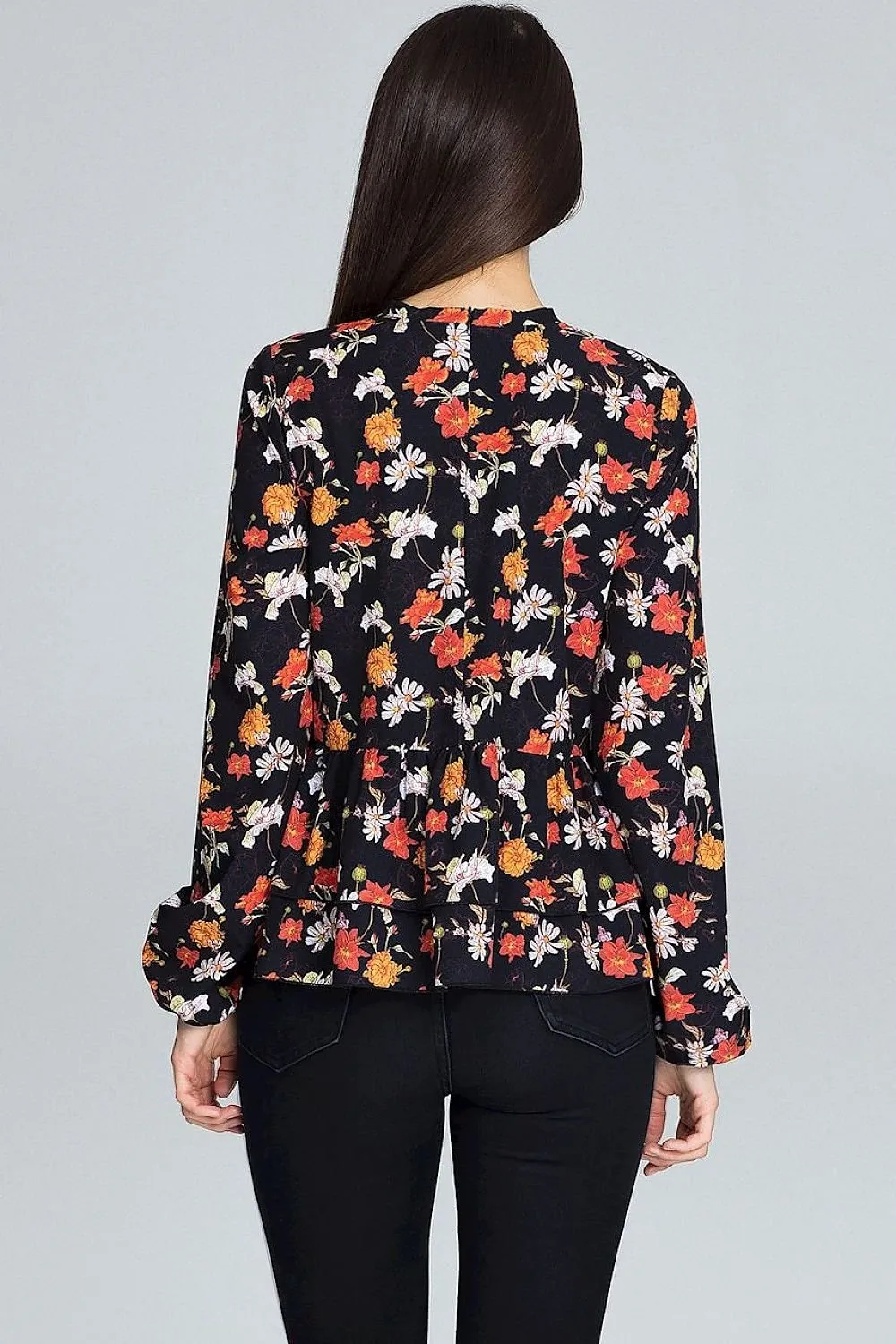 Chic Floral Print Blouse