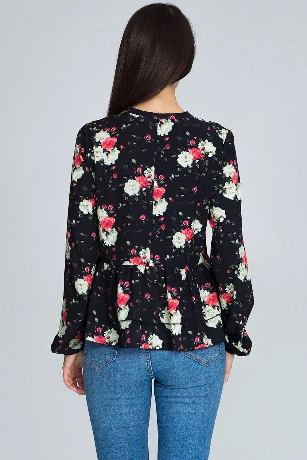 Chic Floral Print Blouse