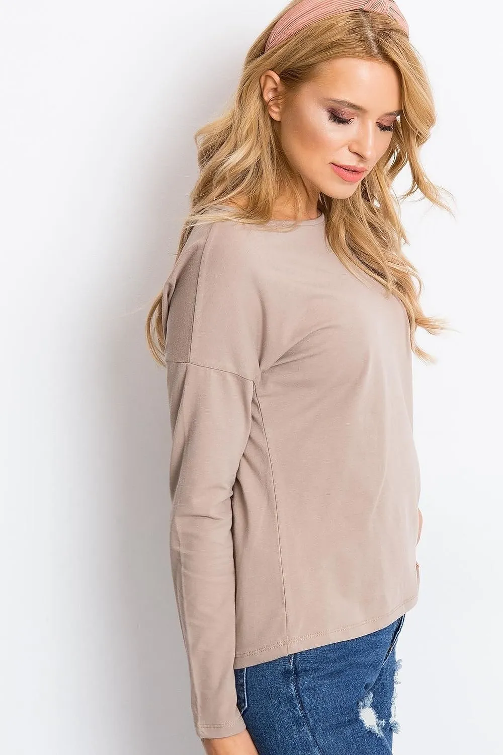 Chic Long Sleeve Cotton Top