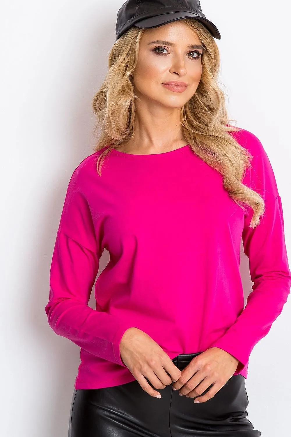 Chic Long Sleeve Cotton Top