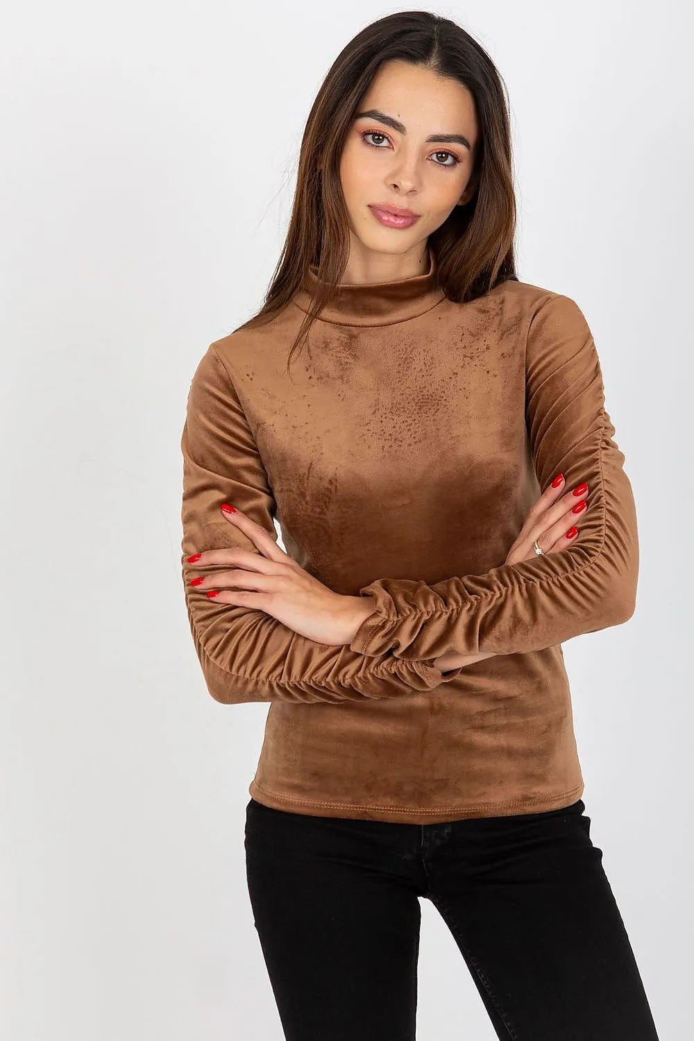 Chic Paris Velour Blouse