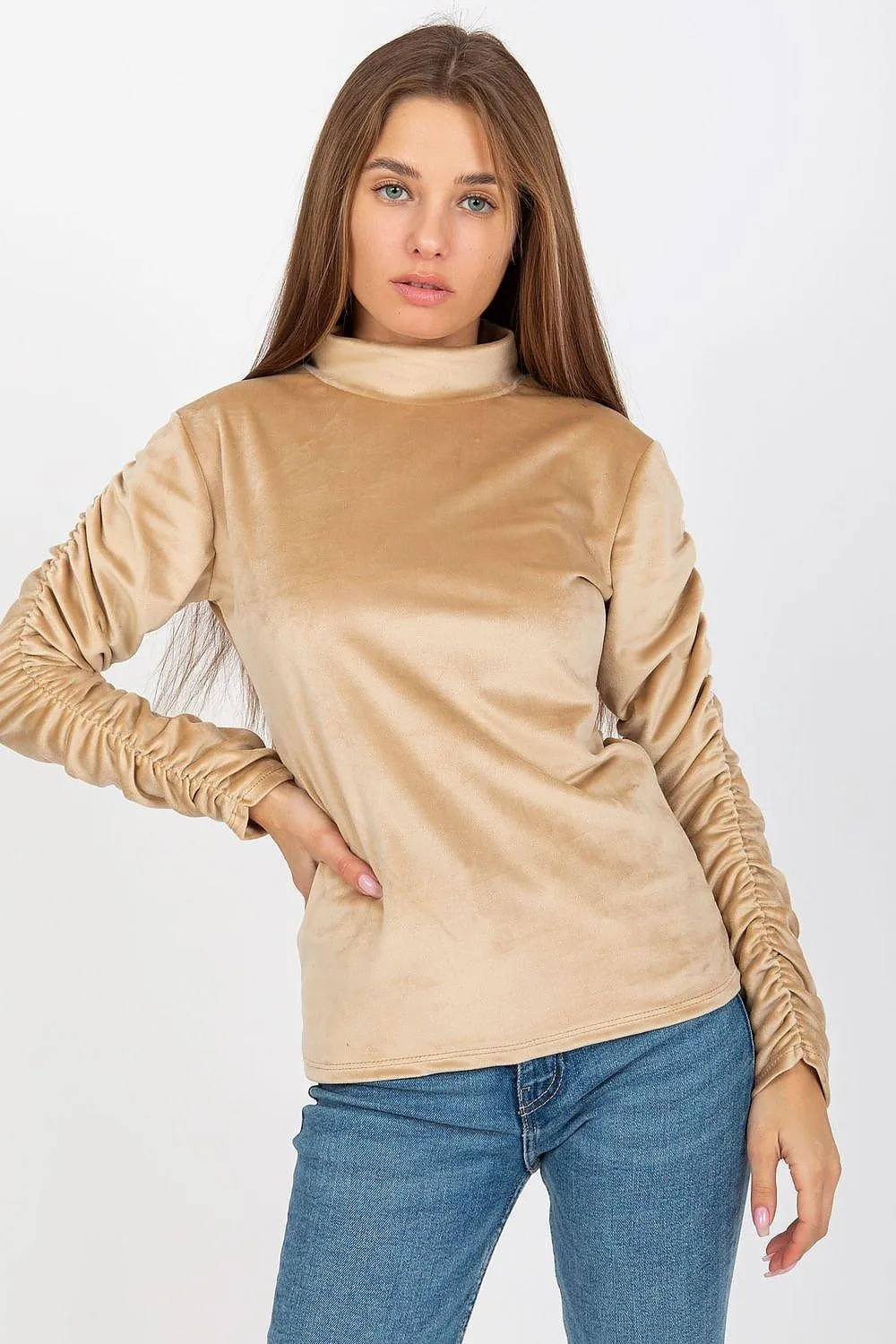 Chic Paris Velour Blouse