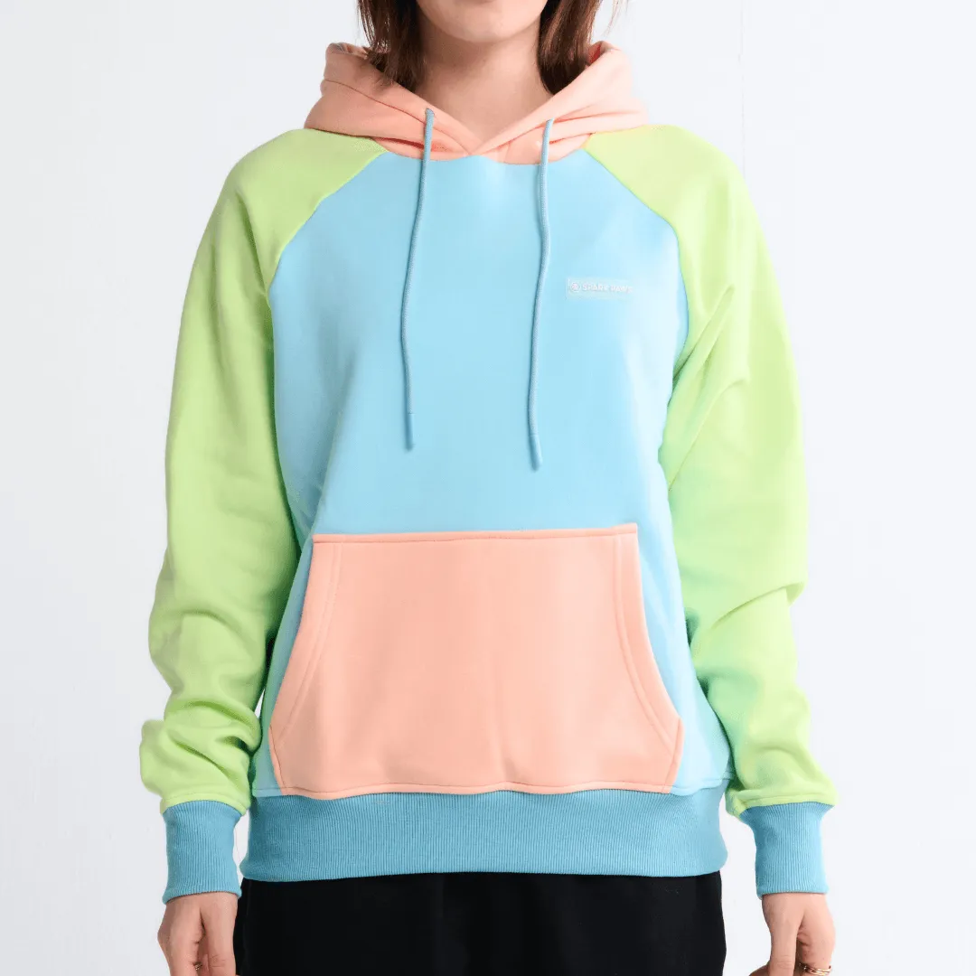 Color Block Human Hoodies