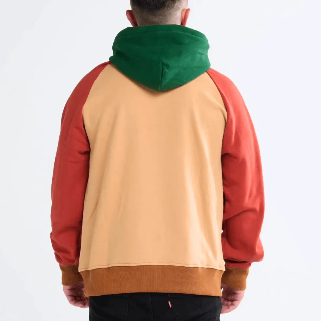 Color Block Human Hoodies