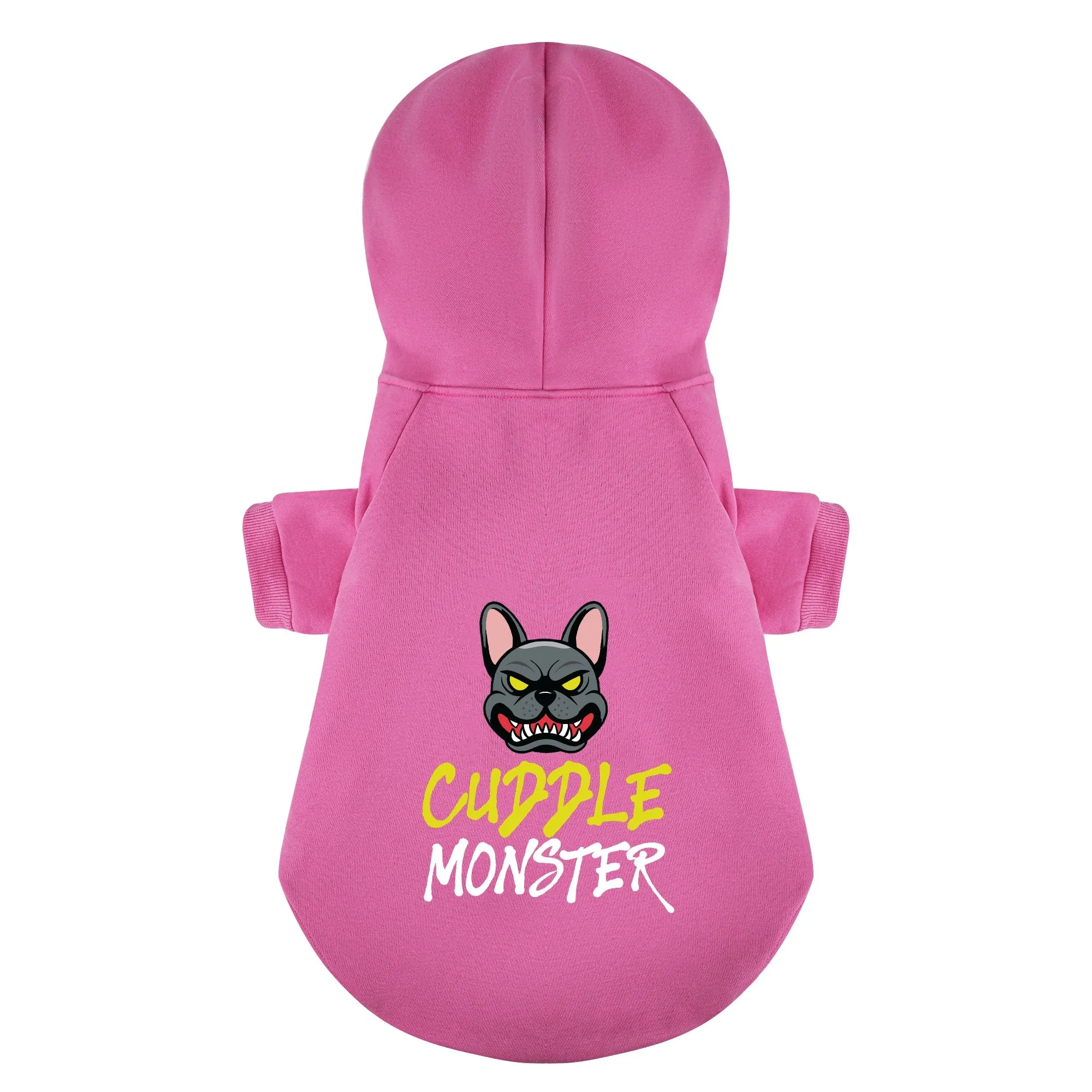 Cuddle monster and Kiss machine - Matching French Bulldog Hoodies – Stylish, Cozy & Personalized!