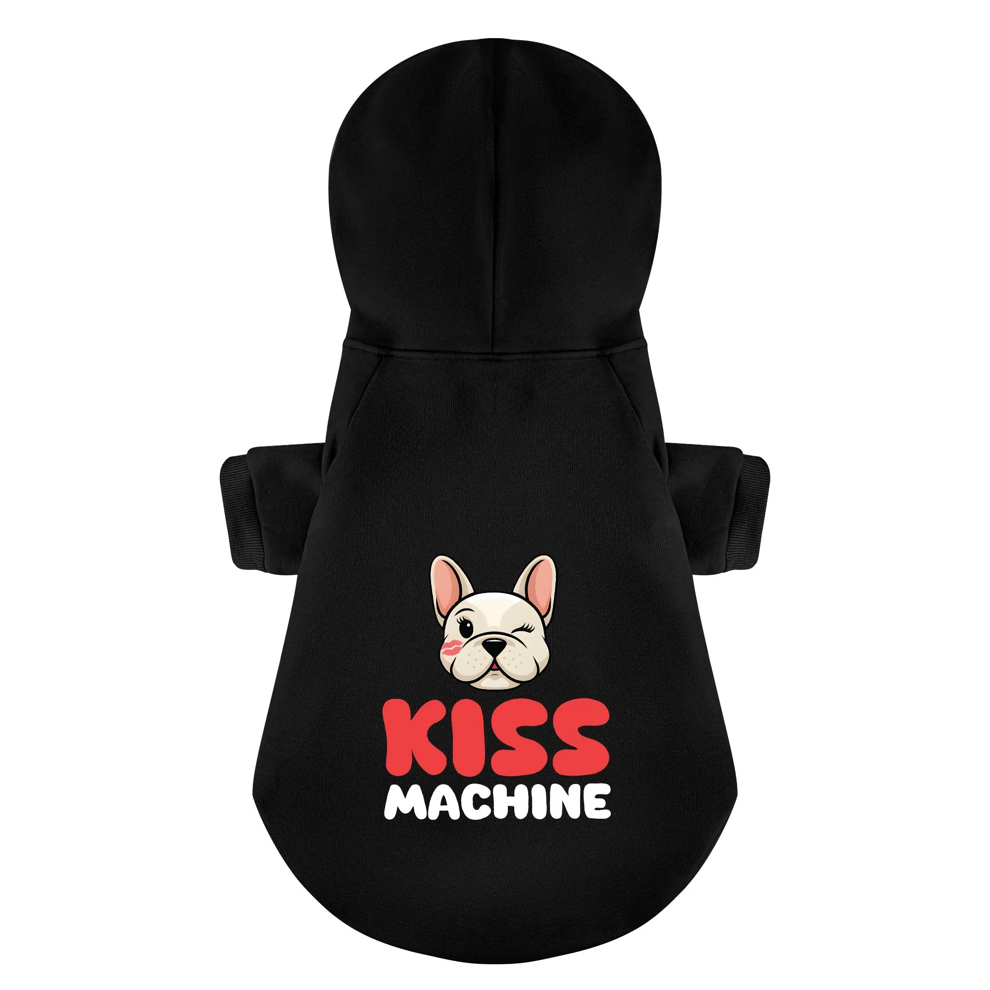 Cuddle monster and Kiss machine - Matching French Bulldog Hoodies – Stylish, Cozy & Personalized!