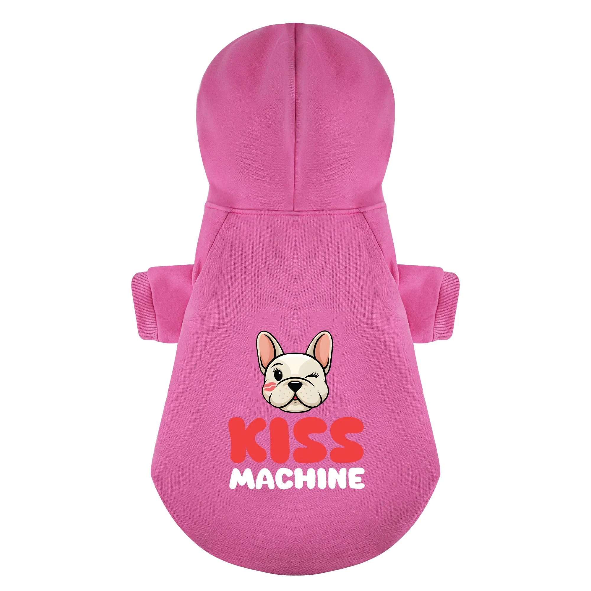 Cuddle monster and Kiss machine - Matching French Bulldog Hoodies – Stylish, Cozy & Personalized!