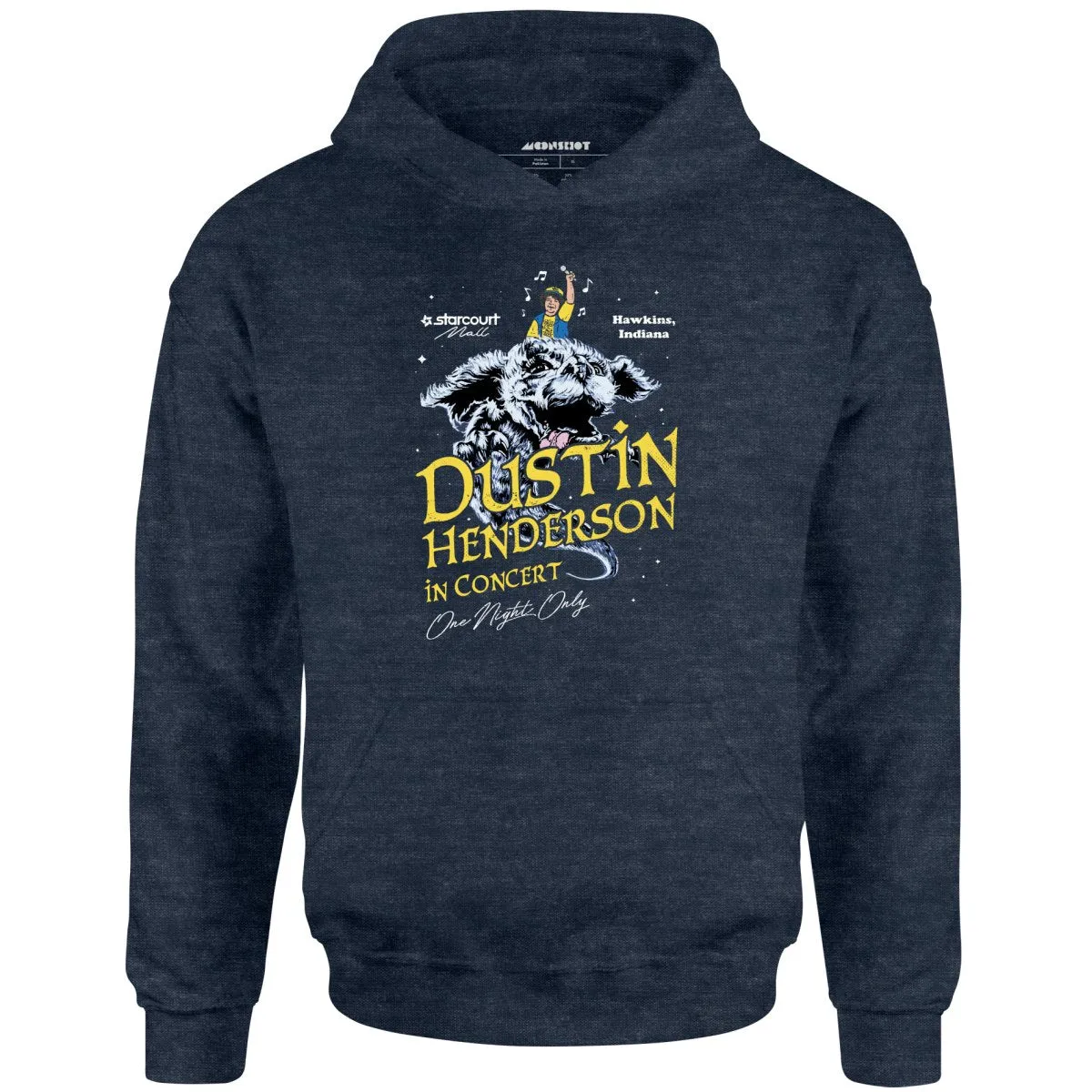 Dustin Henderson in Concert - Unisex Hoodie