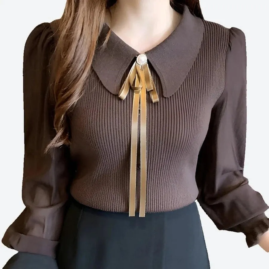 Elegant Puff Sleeve Blouses