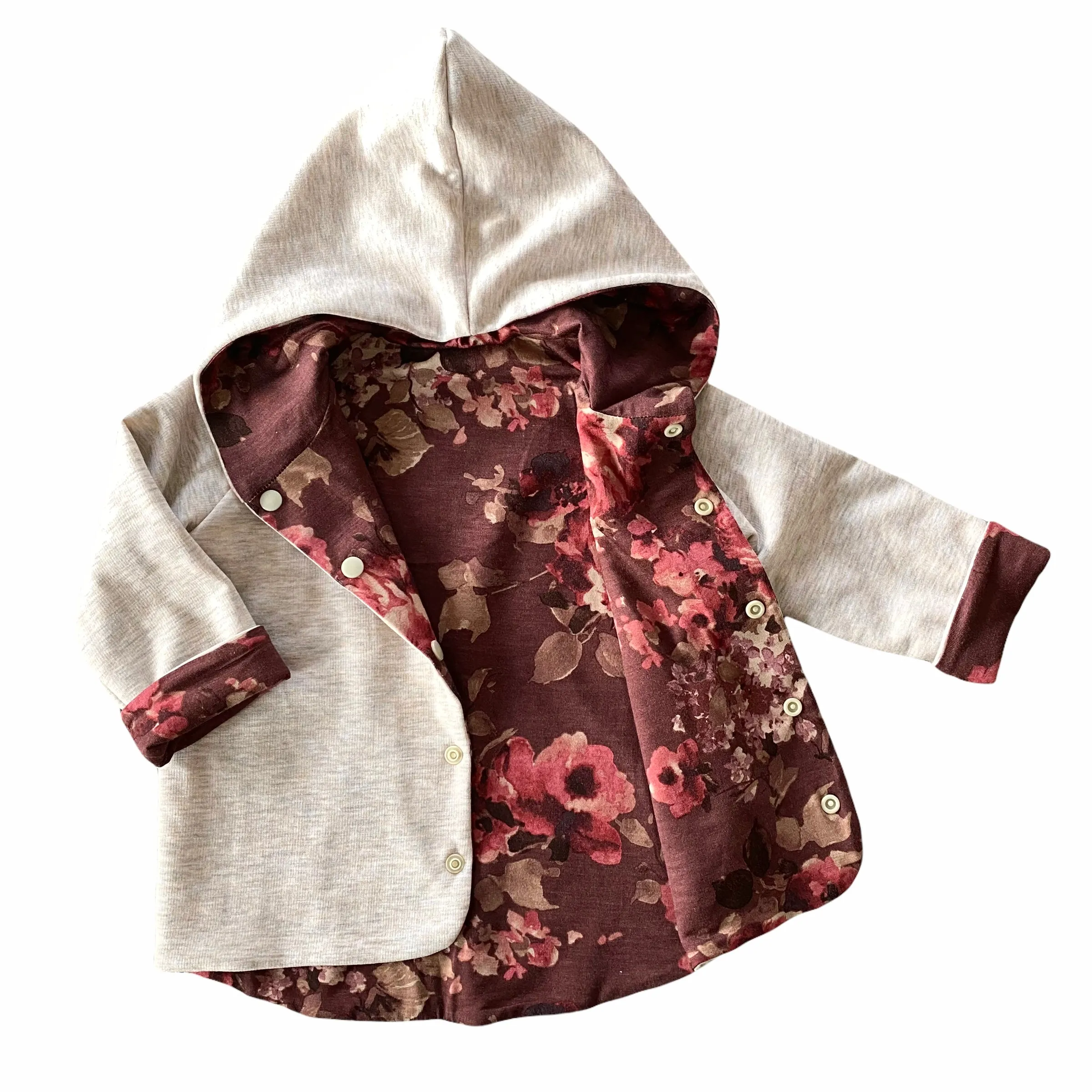 Floral Hooded Jacket