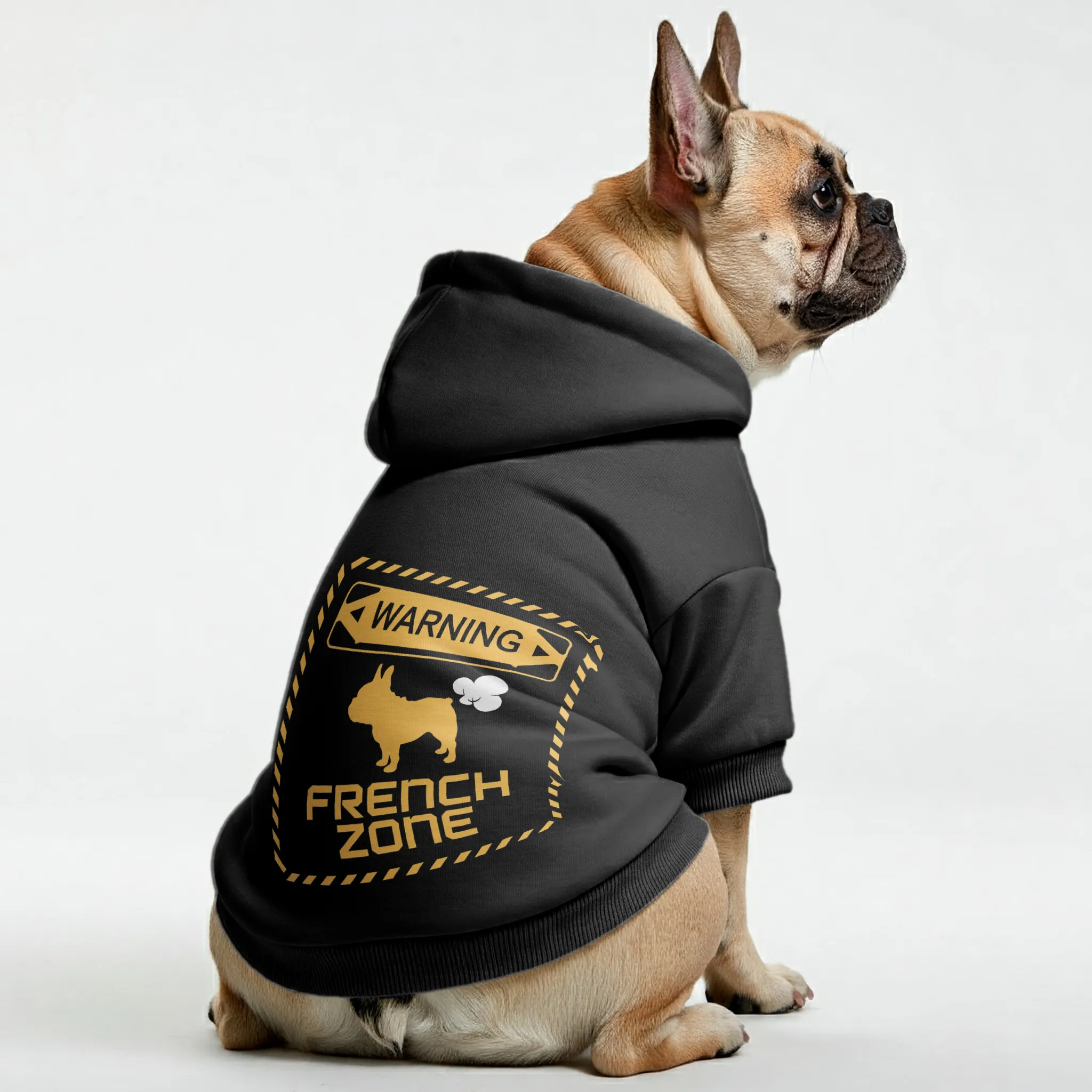 French Zone - Personalized French Bulldog Hoodies with Funny Quotes – Stylish, Cozy, and Premium 100% Cotton