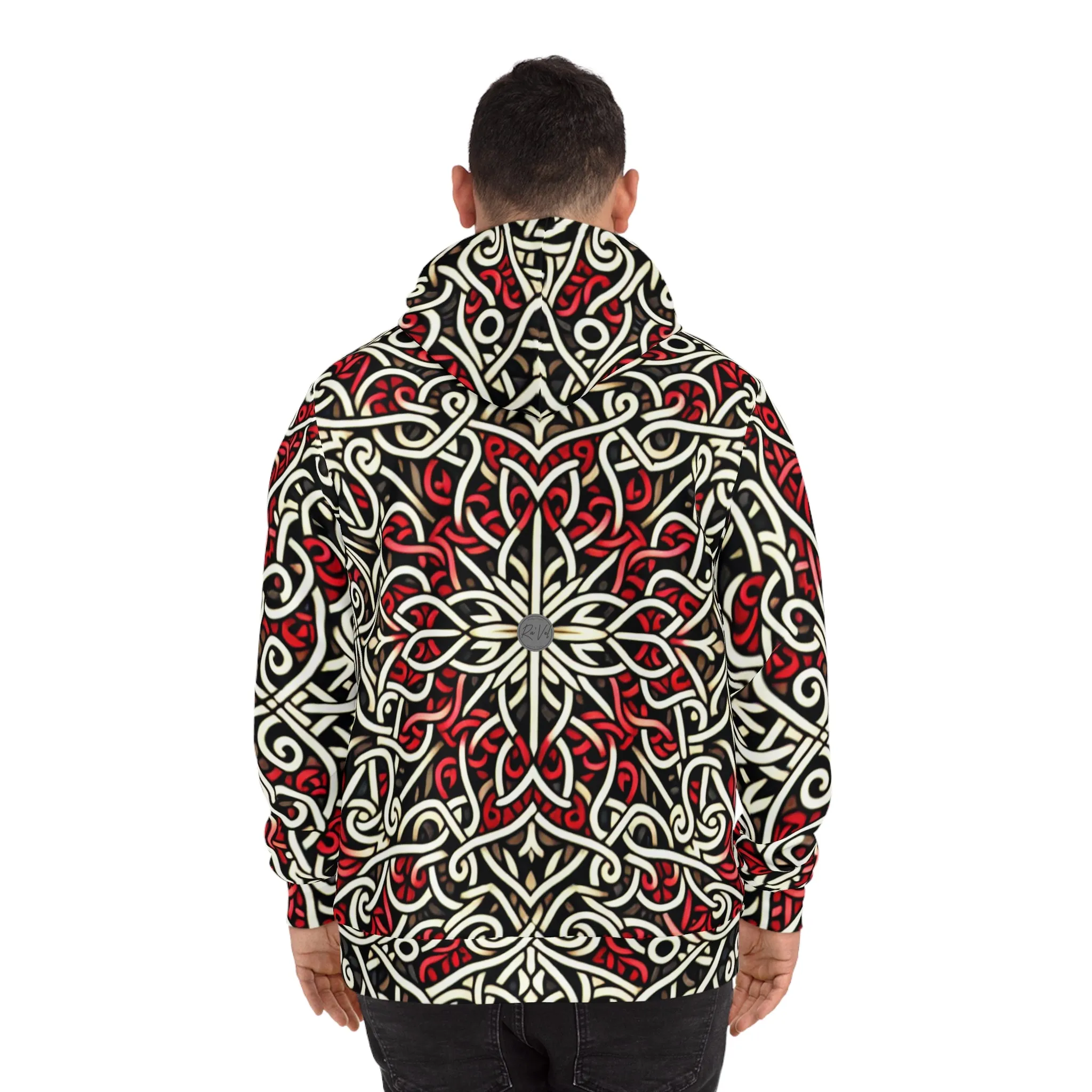 Imperial Trellis   Red Hoodie