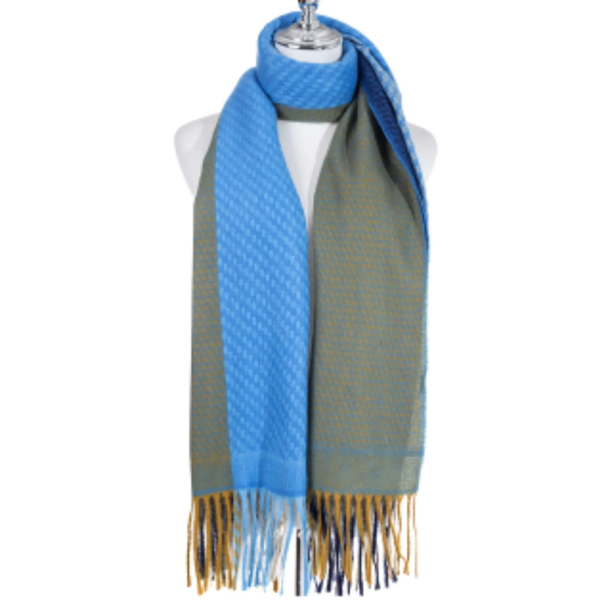 Ivys Scarf Blue 1512-4