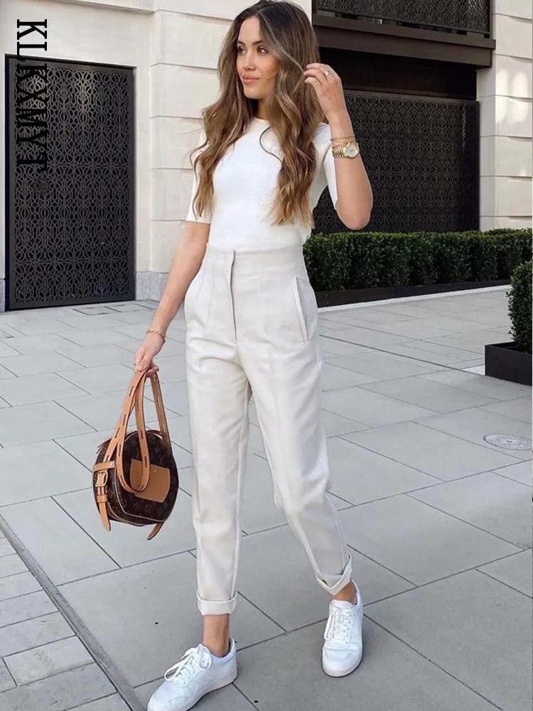 Ivyshape | Chic Casual Trousers for Women