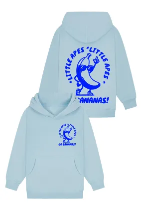 Little Apes Go Bananas! Hoodie - Light Blue