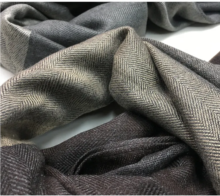 Men's Autumn/Winter Warm Imitation Cashmere Scarf