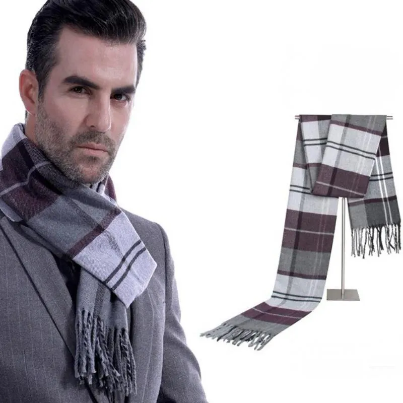 Men's Autumn/Winter Warm Woolen Scarf