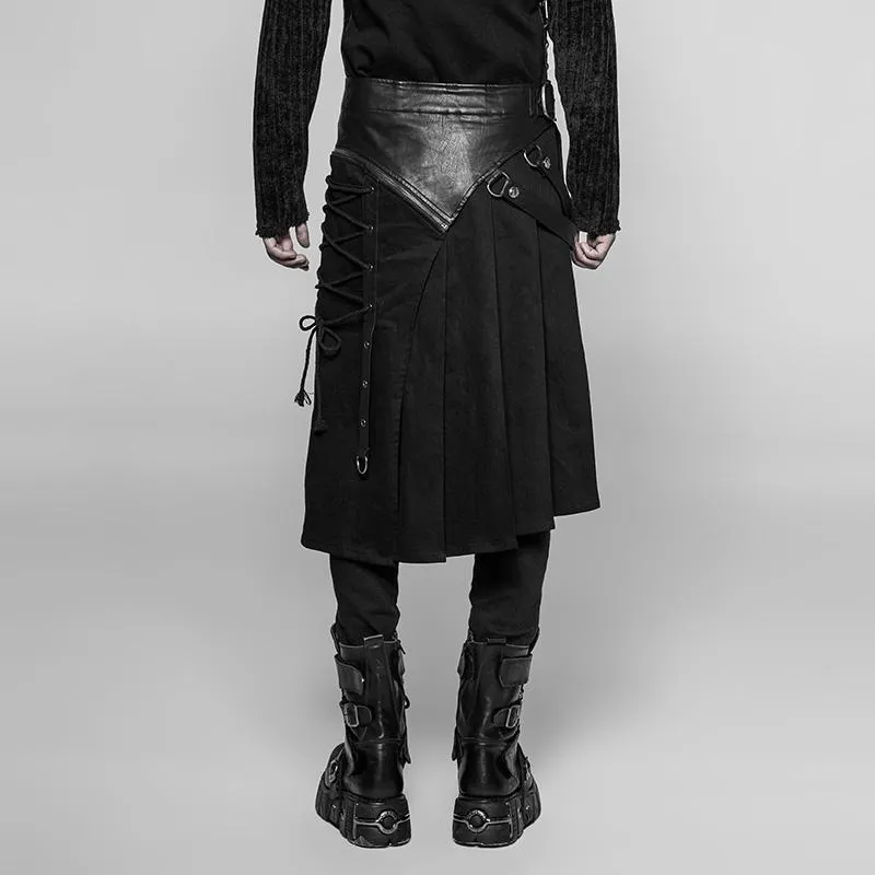 Men's Vintage Punk Kilt