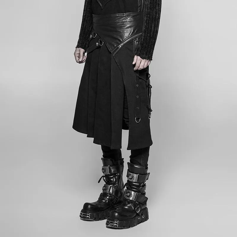 Men's Vintage Punk Kilt