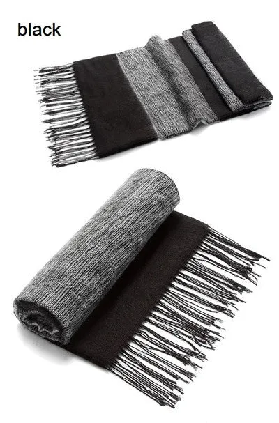 Men's Warm Cashmere/Wool Winter scarves - 6 Colours