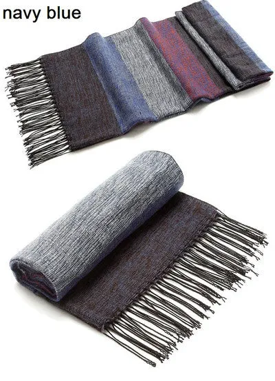 Men's Warm Cashmere/Wool Winter scarves - 6 Colours