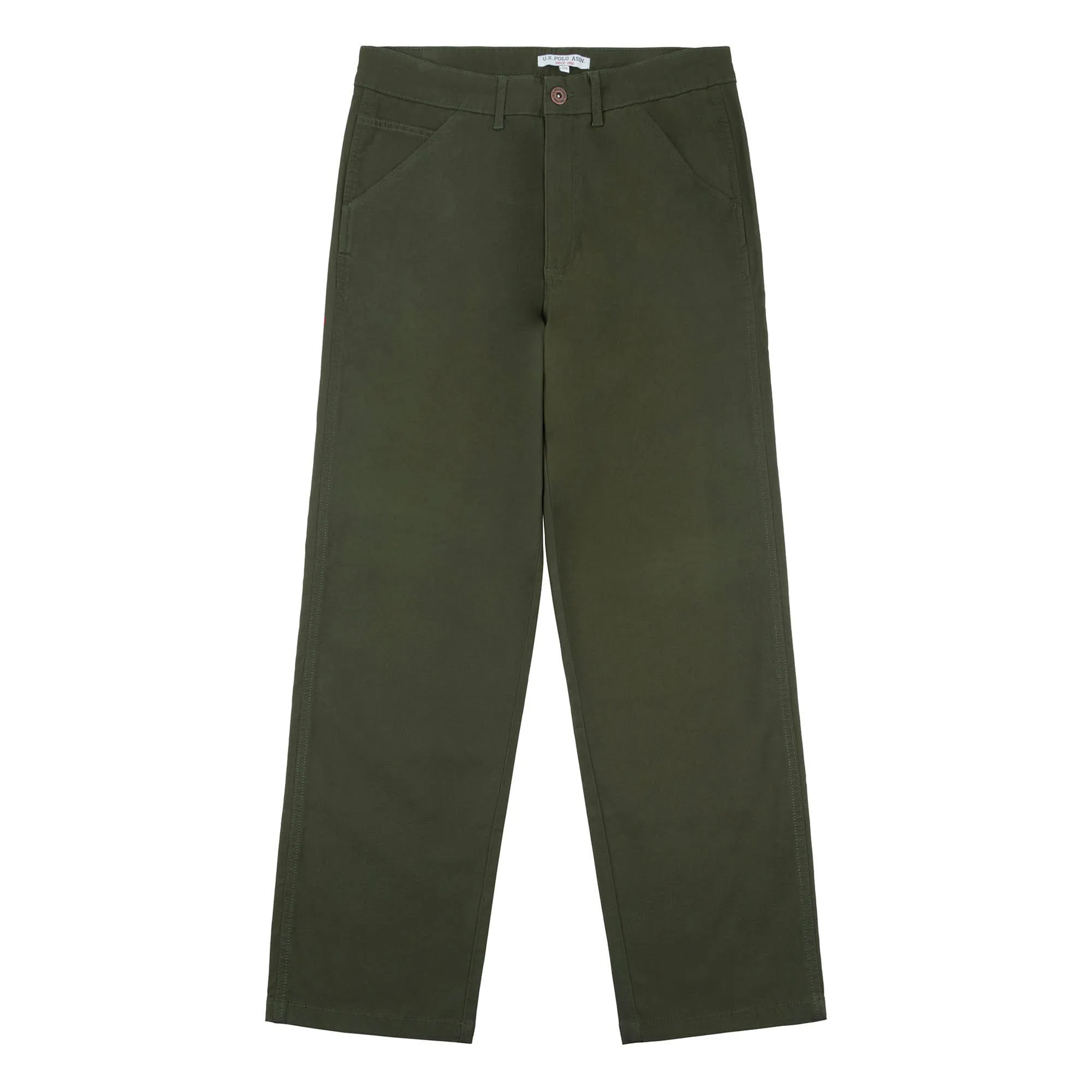 Mens Worker Trousers in Forest Night