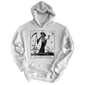 The Cowboy Killer Tarot Card Hoodie