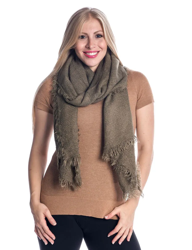 'Toasty' Warm Soft Premium Winter Scarf - Olive