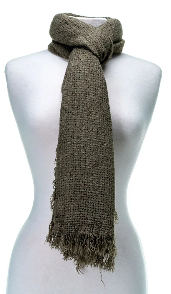 'Toasty' Warm Soft Premium Winter Scarf - Olive