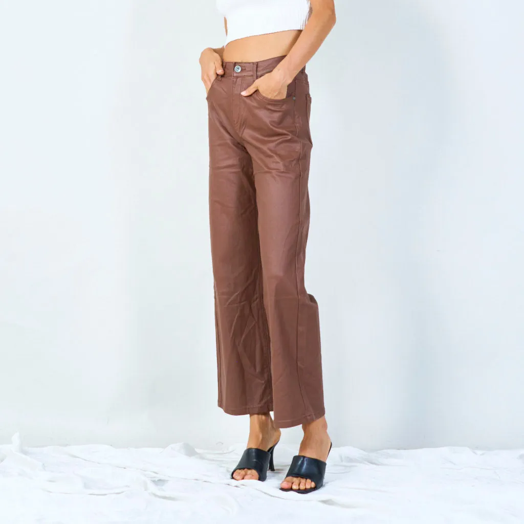 Trendy wide-leg trousers wholesale