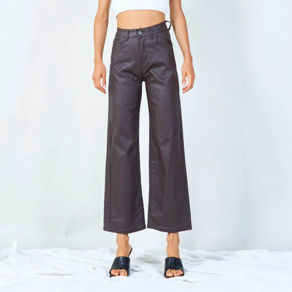 Trendy wide-leg trousers wholesale