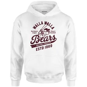 Walla Walla Bears - Washington - Vintage Defunct Baseball Teams - Unisex Hoodie